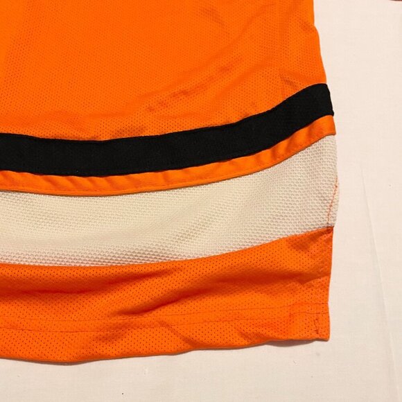 Philadelphia Flyers Youth Size L/XL Orange Reebok Jersey - Picture 15 of 16